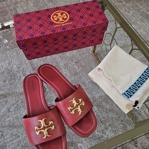 Tory Burch pink slides